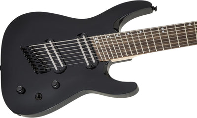 Jackson X Series Dinky Arch Top DKAF8 MS 8-String Electric Guitar - Gloss Black