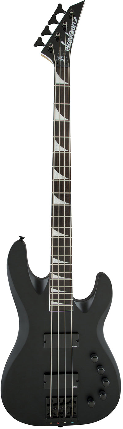 Jackson David Ellefson Concert Bass CBX IV Bass Guitar - Satin Black w/ Instrument Cable