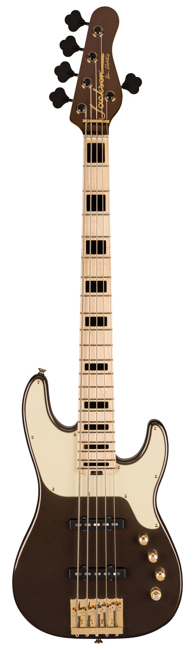 Jackson Adam Blackstone "Gladys" Concert 5-String Bass Guitar - Black Stone w/ Instrument Cable
