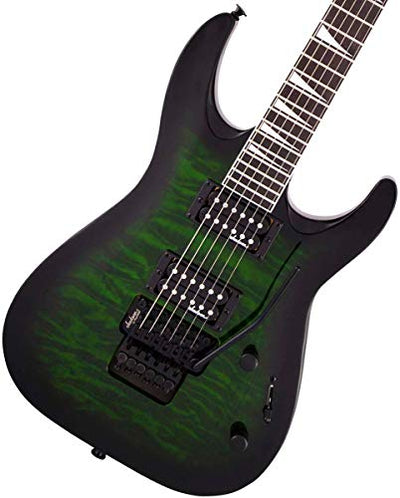 Jackson JS Series Dinky Arch Top JS32Q DKA Electric Guitar - Transparent Green Burst