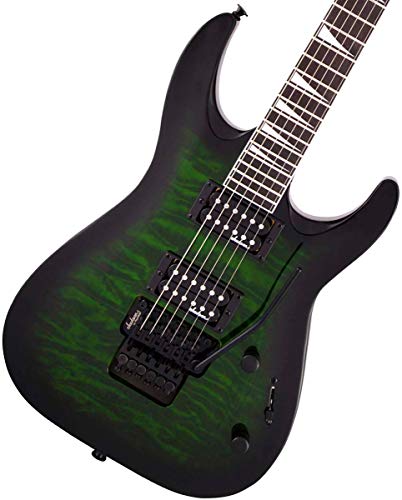 Jackson JS Series Dinky Arch Top JS32Q DKA Electric Guitar - Transparent Green Burst