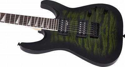 Jackson JS Series Dinky Arch Top JS32Q DKA HT Electric Guitar - Transparent Green Burst