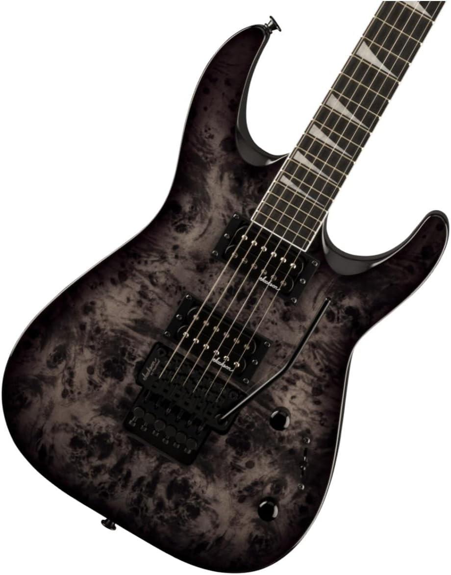 Jackson Dinky JS32 DKAP Electric Guitar - Transparent Black