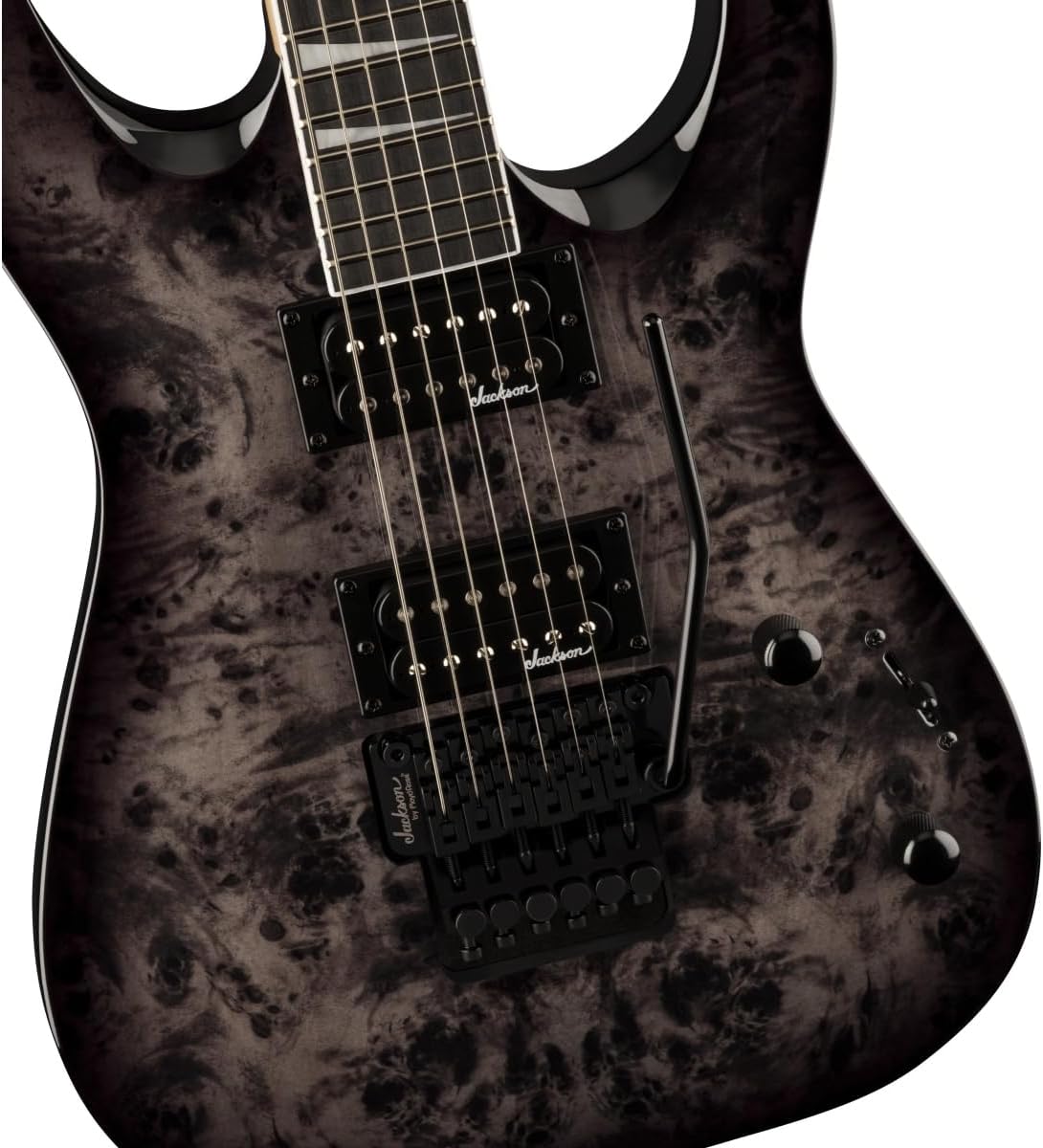 Jackson Dinky JS32 DKAP Electric Guitar - Transparent Black