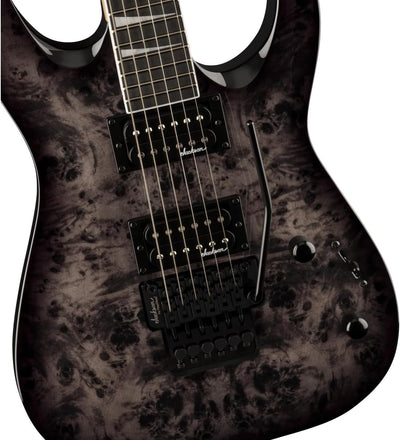 Jackson Dinky JS32 DKAP Electric Guitar - Transparent Black