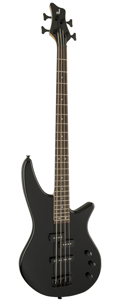 Jackson JS Series Spectra Bass JS2 Bass Guitar - Gloss Black w/ Instrument Cable
