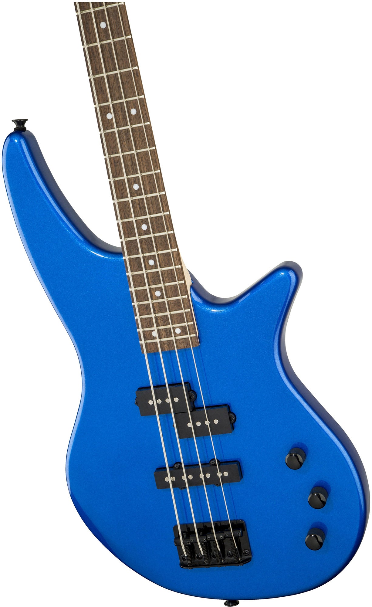 Jackson Spectra Bass JS2 Bass Guitar - Metallic Blue w/ Instrument Cable