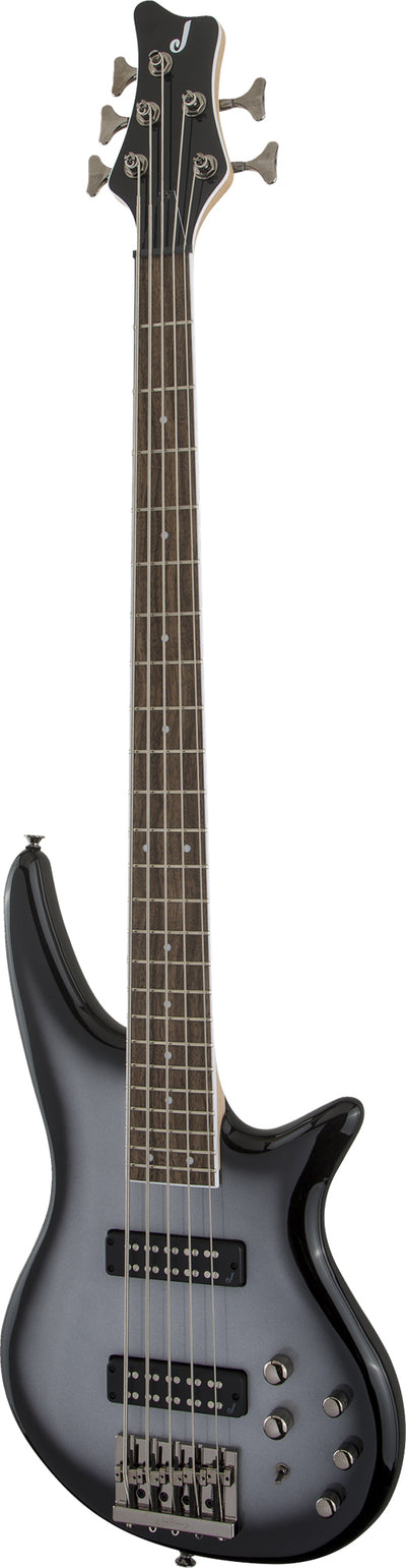 Jackson JS Series 5-String Spectra Bass JS3V Bass Guitar - Silverburst