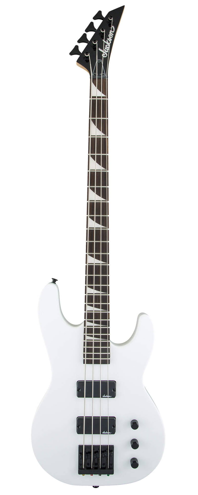 Jackson JS Series Concert Bass JS2 Bass Guitar - Snow White w/ Instrument Cable