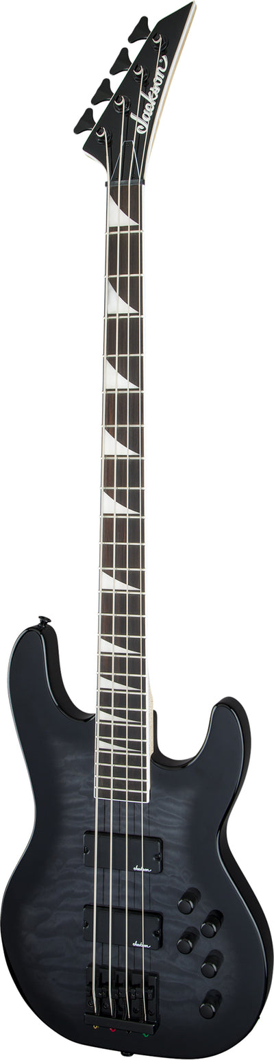 Jackson JS Series Concert Bass JS3Q - Transparent Black Burst