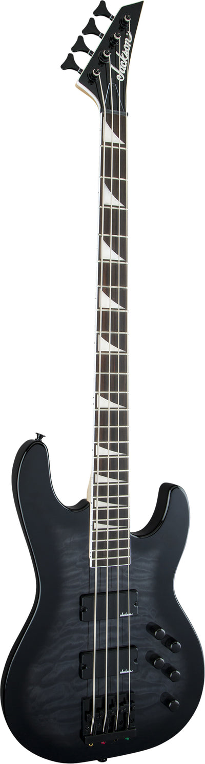 Jackson JS Series Concert Bass JS3Q - Transparent Black Burst