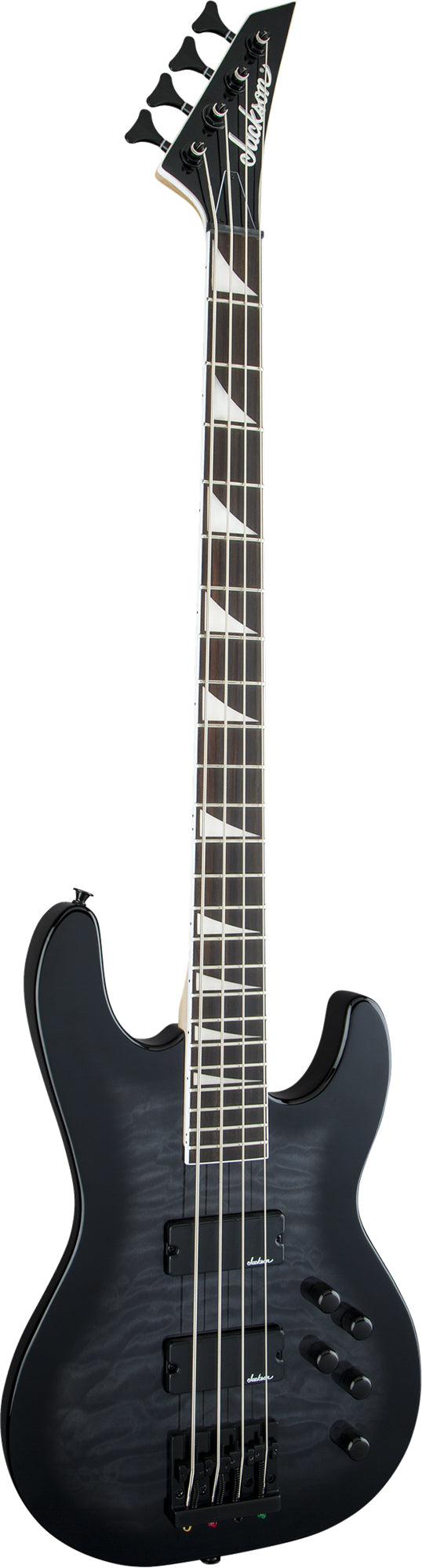 Jackson JS Series Concert Bass JS3Q - Transparent Black Burst