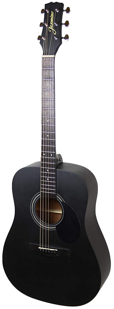 Jasmine S35 Dreadnought Acoustic Guitar - Matte Black
