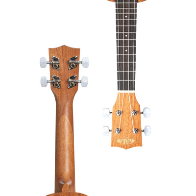 Kala KA-15S Satin Mahogany Soprano Ukulele w/ Gig Bag