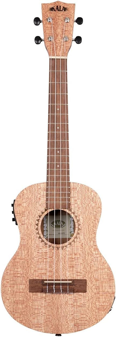 Kala KA-20TE Burled Meranti Tenor Acoustic-Electric Ukulele