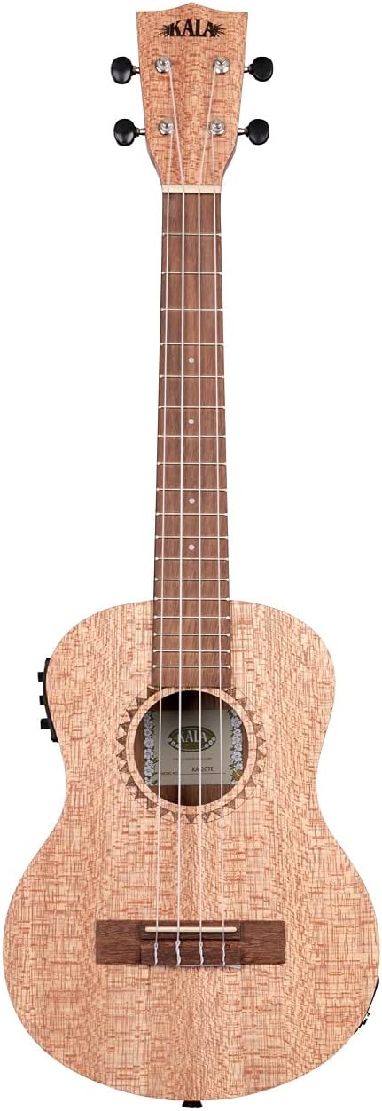 Kala KA-20TE Burled Meranti Tenor Acoustic-Electric Ukulele