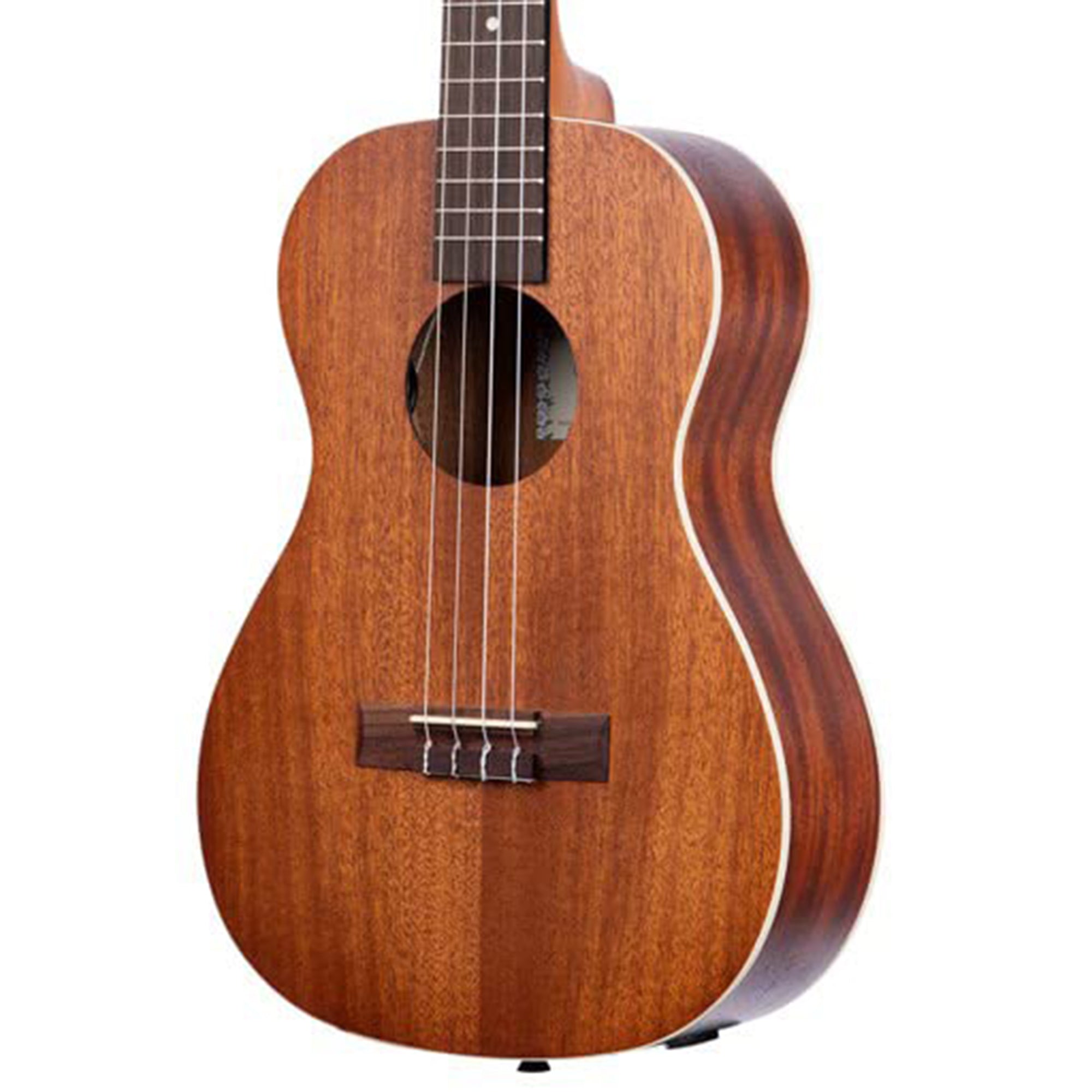 Kala KA-BE Satin Mahogany Baritone Acoustic-Electric Ukulele w/ Gig Bag