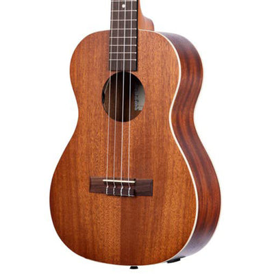 Kala KA-BE Satin Mahogany Baritone Acoustic-Electric Ukulele w/ Gig Bag