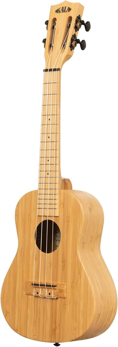 Kala KA-BMB-C Bamboo Concert Ukulele w/ Hard Case