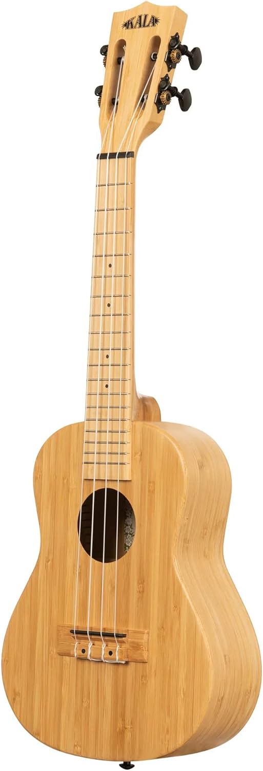 Kala KA-BMB-C Bamboo Concert Ukulele w/ Hard Case