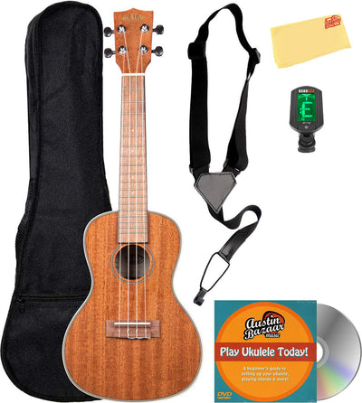 Kala KA-CG Glossed Mahogany Concert Ukulele w/ Gig Bag