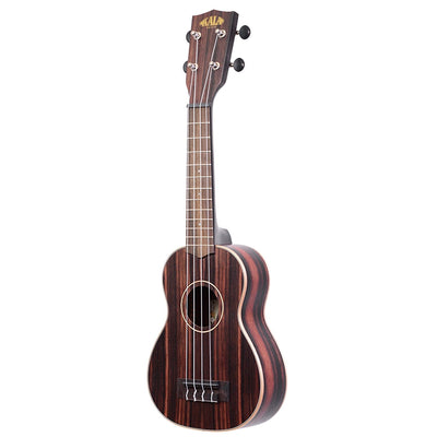 Kala KA-EBY-S Striped Ebony Soprano Ukulele