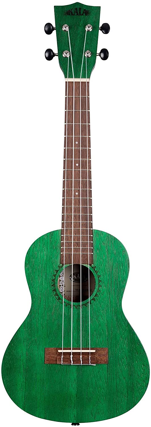 Kala MRT-GRN-C Modern Meranti Concert Ukulele - Fern Green