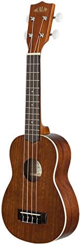 Kala KA-S Satin Mahogany Soprano Ukulele w/ Hard Case