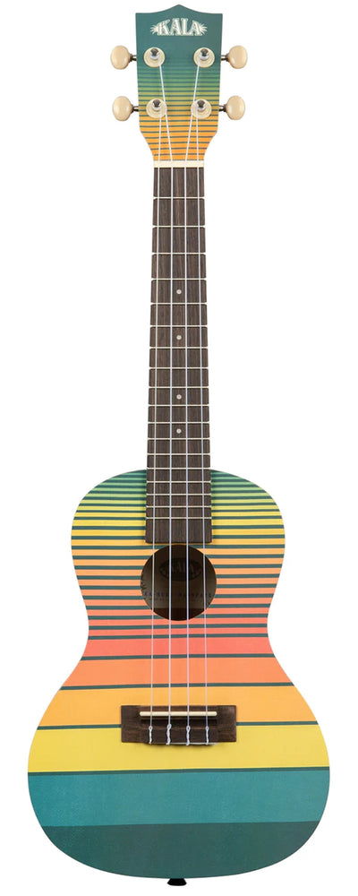 Kala KA-SURF-DAWNPATROL Surfboard Dawn Patrol Concert Ukulele w/ Gig Bag