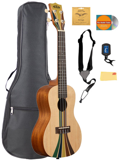 Kala KA-SURF-RIPTIDE Surf Riptide Concert Ukulele w/ Gig Bag