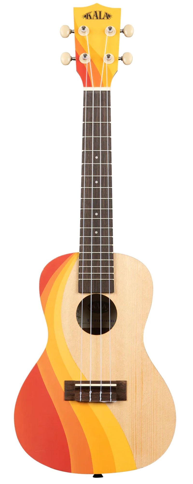 Kala KA-SURF-SWELL Surf Swell Concert Ukulele w/ Gig Bag