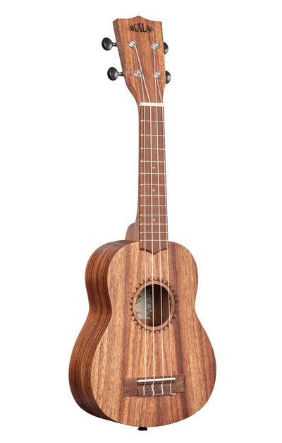 Kala KA-TEAK-S Teak Soprano Ukulele w/ Hard Case