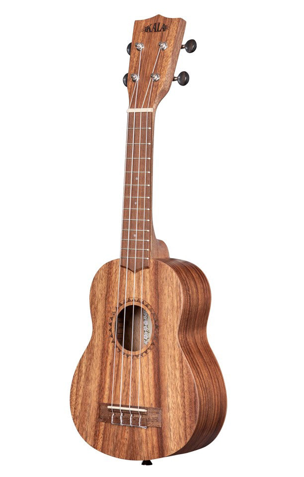 Kala KA-TEAK-S Teak Soprano Ukulele w/ Hard Case