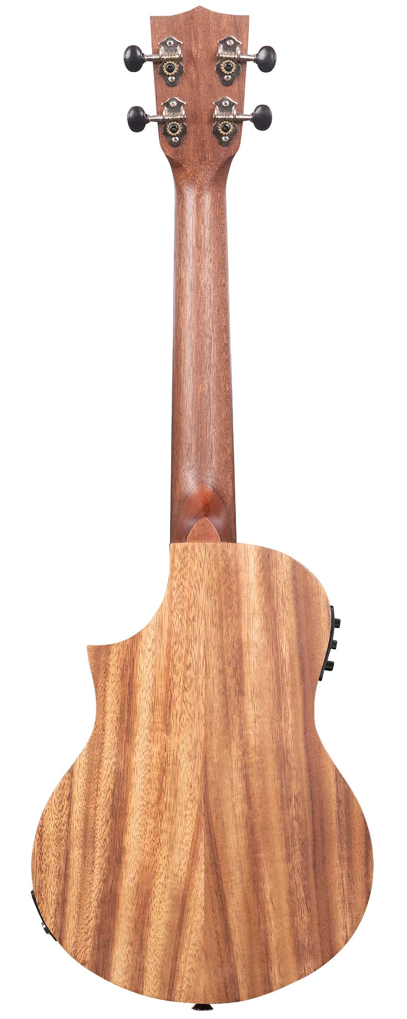 Kala KA-TK-T-CE Teak Tri-Top Tenor Acoustic-Electric Ukulele