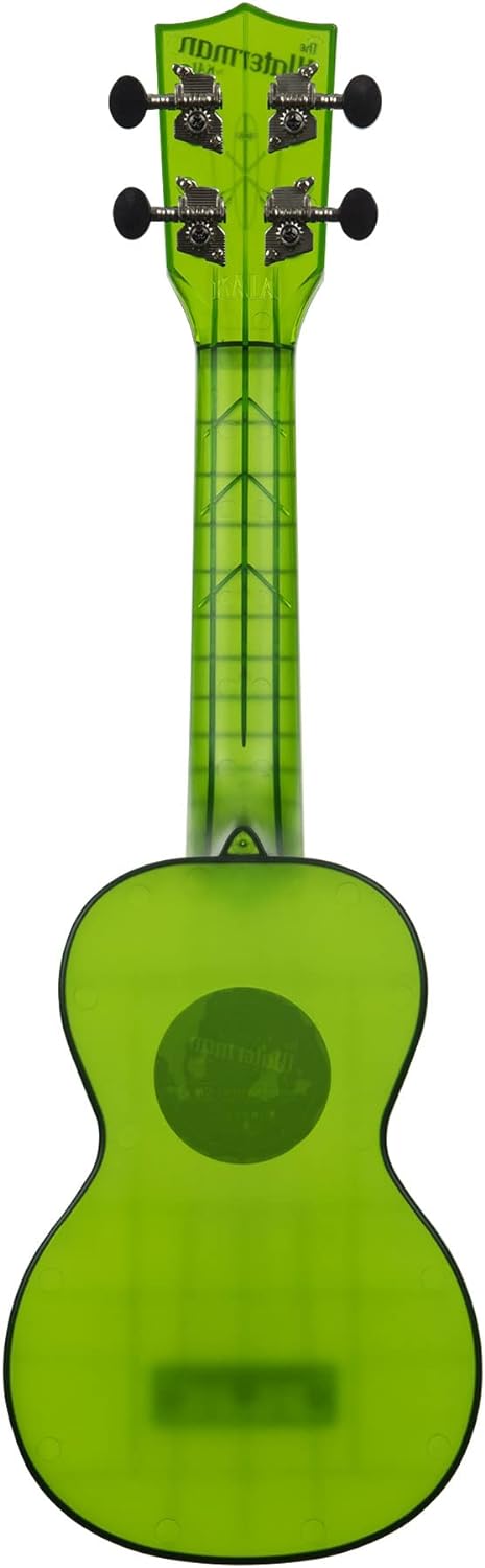 Kala KA-WMT-GN-S Soprano Waterman Sea Glass Ukulele - Jade Green