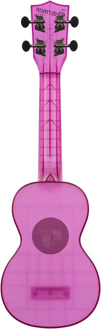 Kala KA-WMT-PL-S Soprano Waterman Sea Glass Ukulele - Amethyst Purple