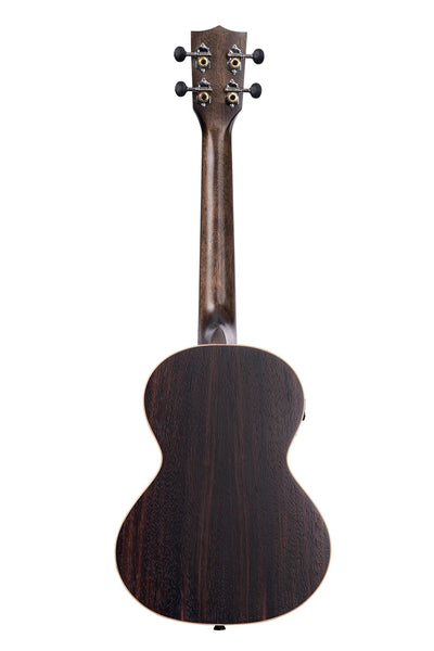 Kala KA-EBY-TE Striped Ebony Tenor Acoustic-Electric Ukulele