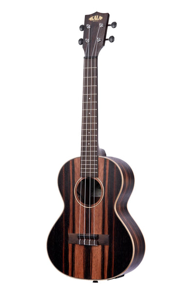 Kala KA-EBY-TE Striped Ebony Tenor Acoustic-Electric Ukulele