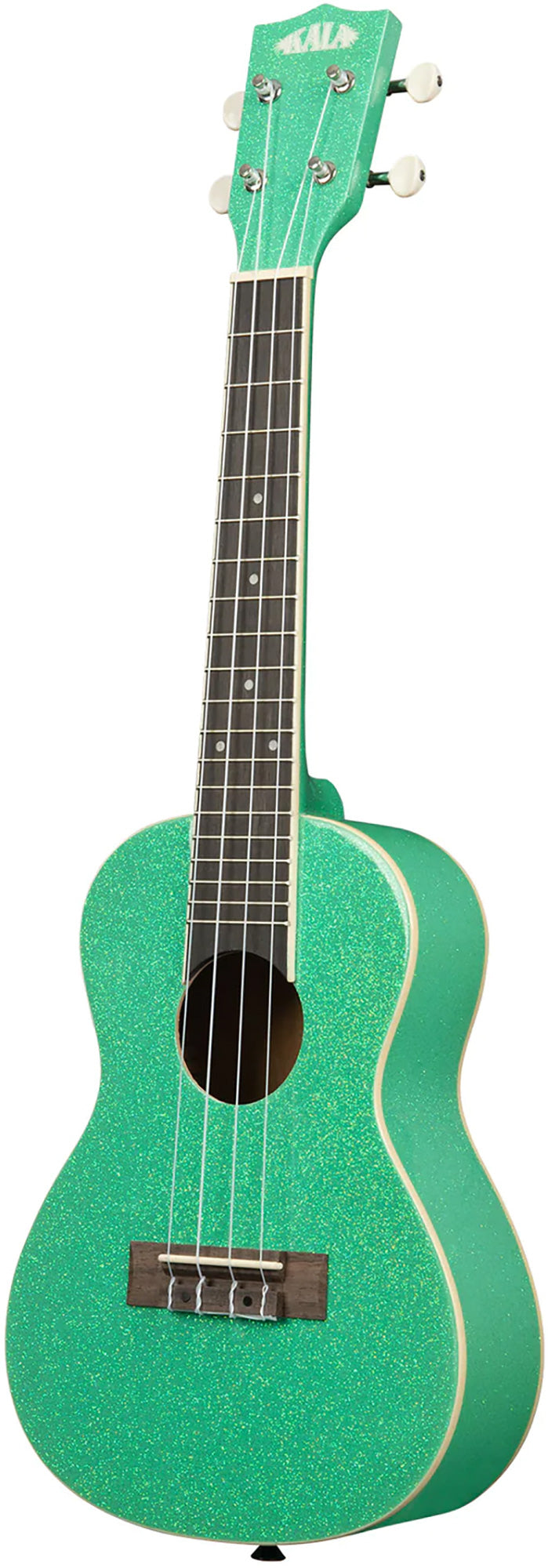 Kala KA-SPRK-GREEN Gatsby Green Sparkle Concert Ukulele w/ Gig Bag