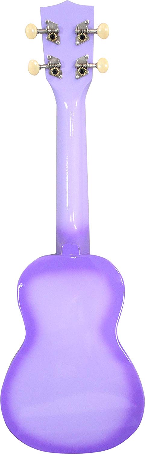 Kala MK-SD-PLBURST Makala Dolphin Soprano Ukulele - Purple Burst