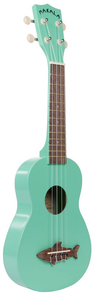 Kala MK-SS-GRN Makala Shark Soprano Ukulele - Surf Green