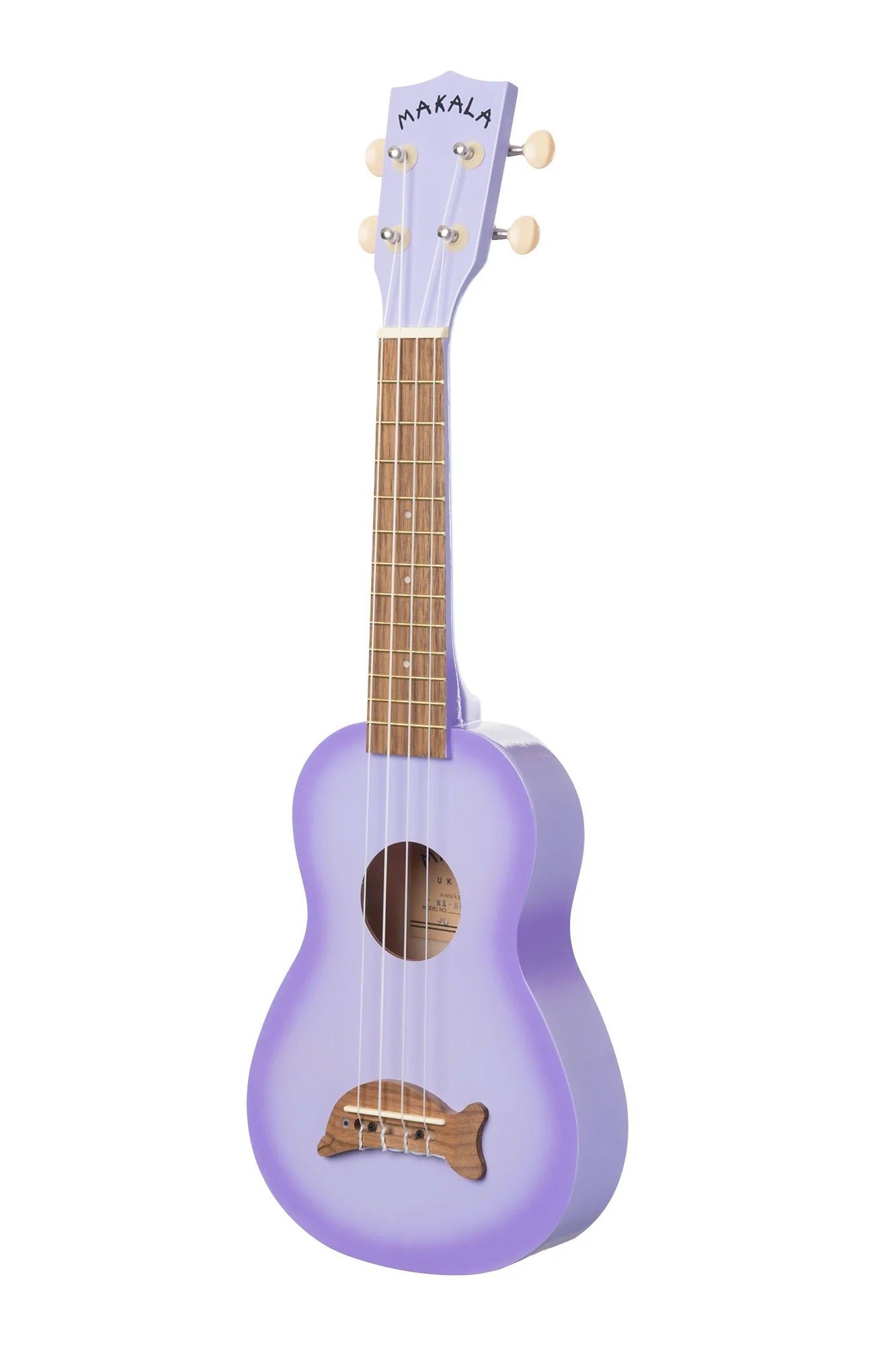 Kala MK-SD Makala Dolphin Soprano Ukulele - Purple Burst