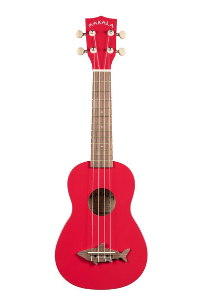 Kala MK-SS Makala Shark Soprano Ukulele - Red Sea