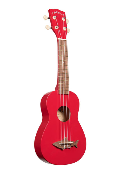 Kala MK-SS Makala Shark Soprano Ukulele - Red Sea