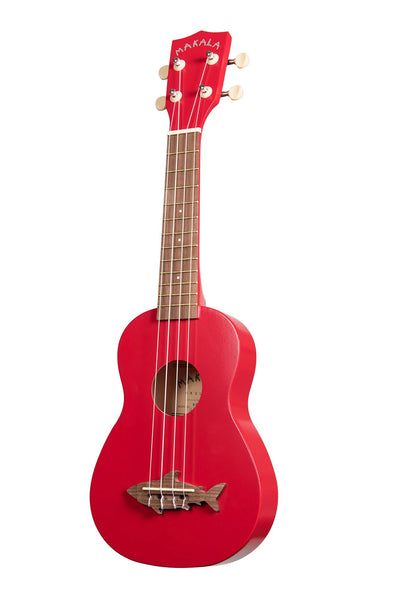 Kala MK-SS Makala Shark Soprano Ukulele - Red Sea