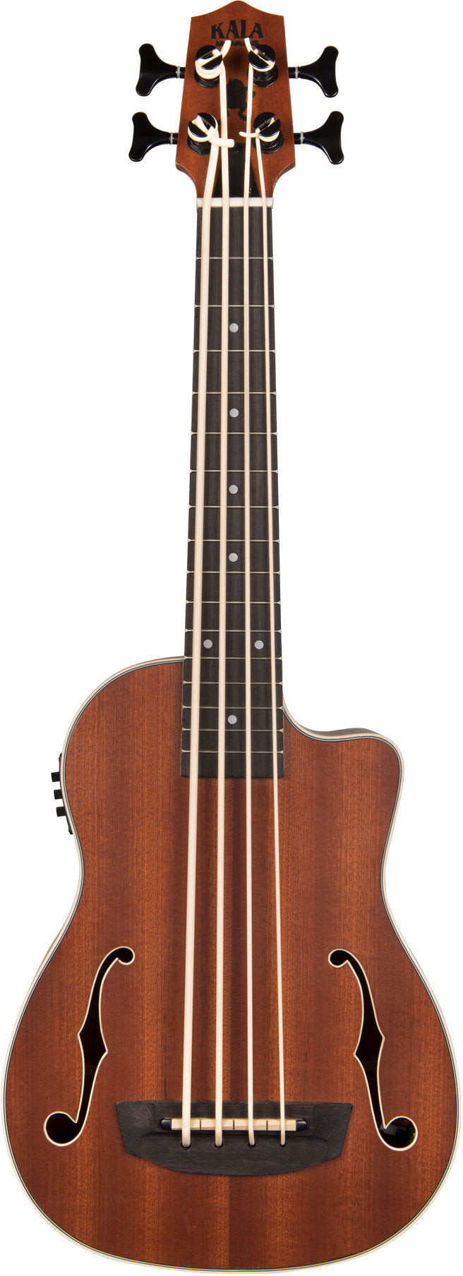 Kala U-Bass-JYMN-FS Journeyman Acoustic-Electric U-Bass Ukulele