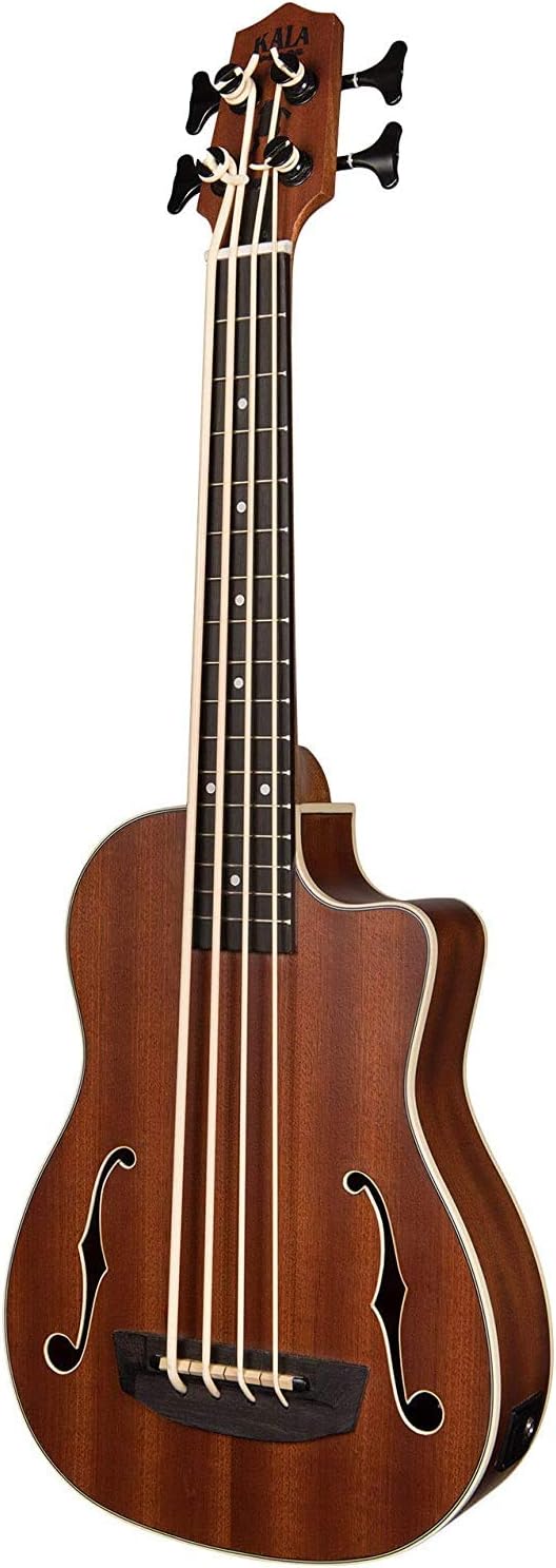 Kala U-Bass-JYMN-FS Journeyman Acoustic-Electric U-Bass Ukulele