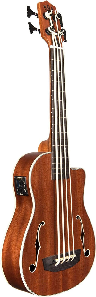 Kala U-Bass-JYMN-FS Journeyman Acoustic-Electric U-Bass Ukulele