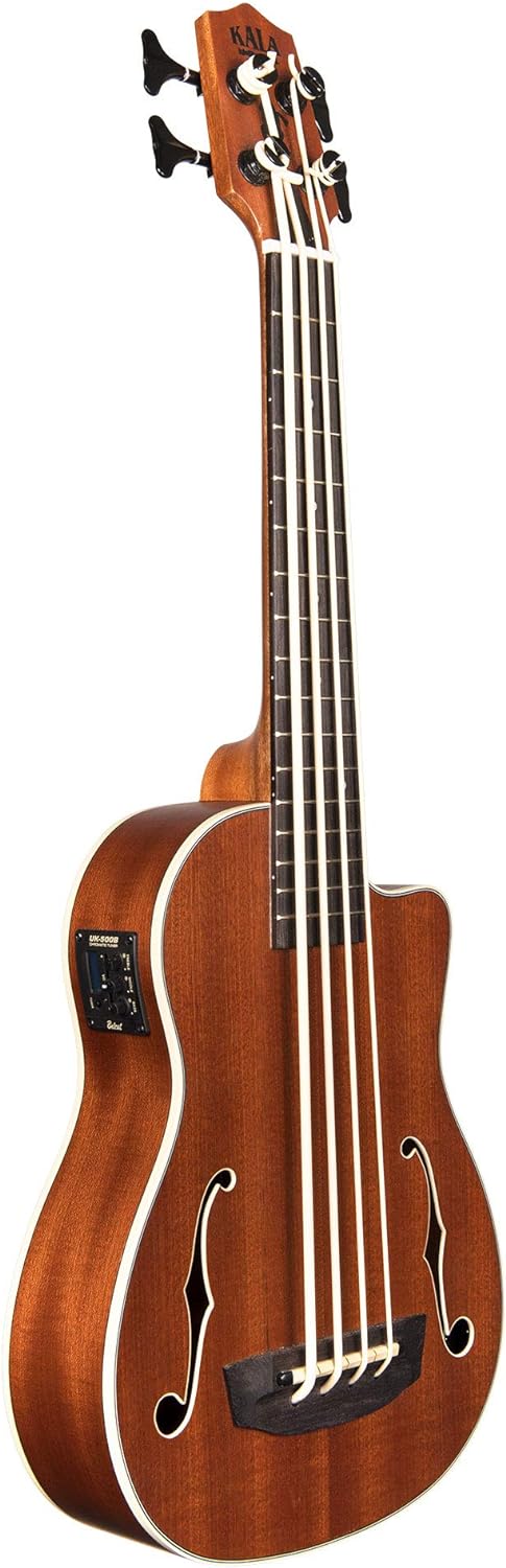 Kala U-Bass-JYMN-FS Journeyman Acoustic-Electric U-Bass Ukulele