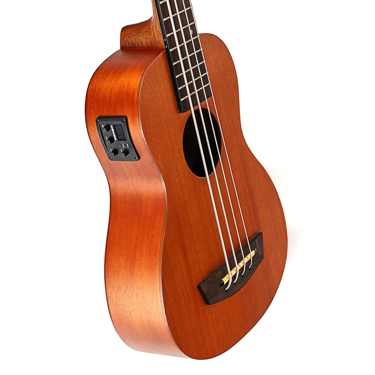 Kala U-BASS-NOMAD-FS Nomad Mahogany U-Bass Acoustic-Electric Ukulele Bass w/ Gig Bag